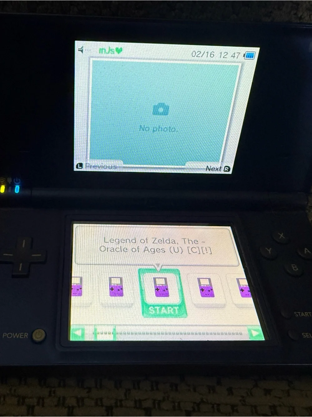 Nintendo dsi blue